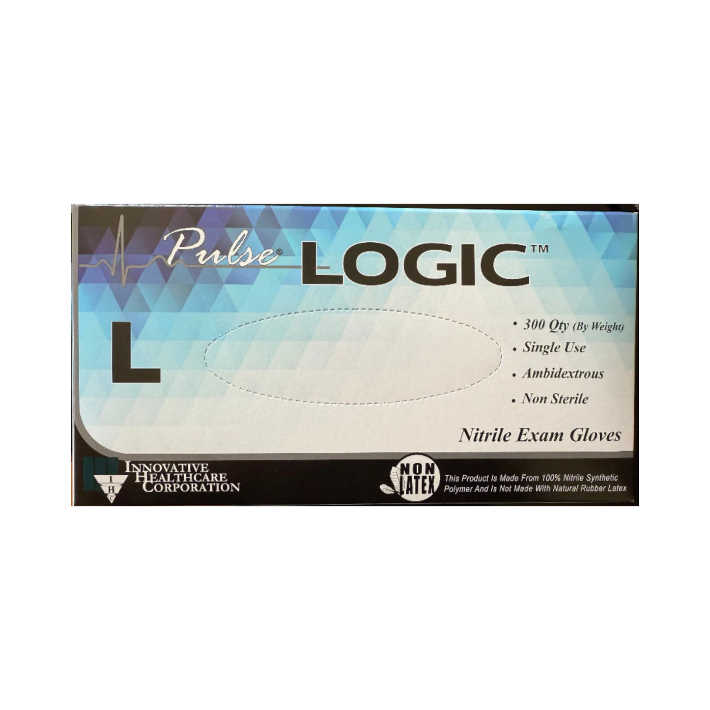 Pulse® LOGIC™ Nitrile Exam Gloves – Large (300/Bx)