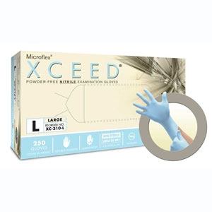 Microflex® XCEED® Gloves Large (250/Bx)