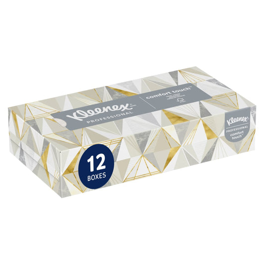Kimberly ClarkFacial Tissue, White, 125/pk, 12 pk/cs