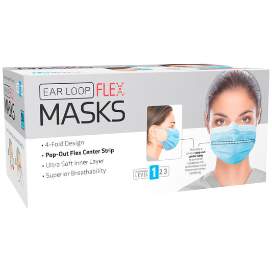 Face Mask Level 1 Ear-Loop Blue