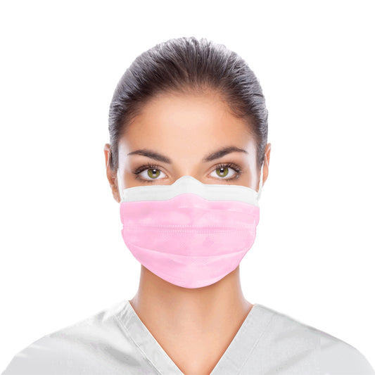 Face Mask Level 1 Ear-Loop Pink